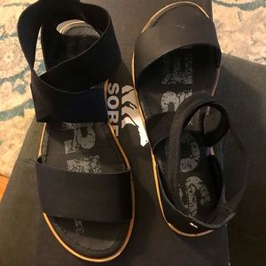 SOREL sandals. With original box.